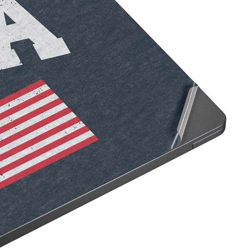 USA with American Flag Surface Laptop 7 13.8in Skin